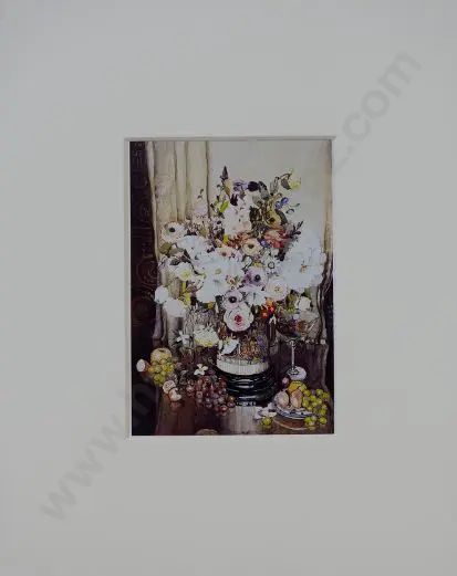 McKAY, JEAN (1908-1993 - Still Life, Flowers & Fruit, 1937 Image 1++