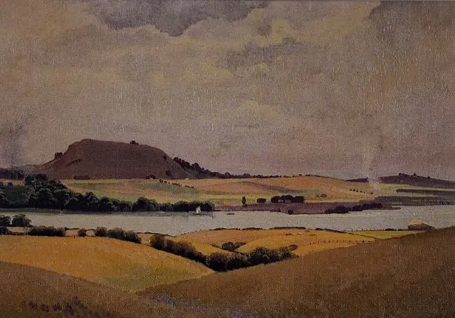 GRUNER, Elioth (1882-1939) - Untitled River Landscape Image 1++