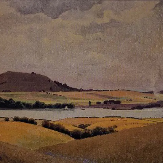 GRUNER, Elioth (1882-1939) - Untitled River Landscape