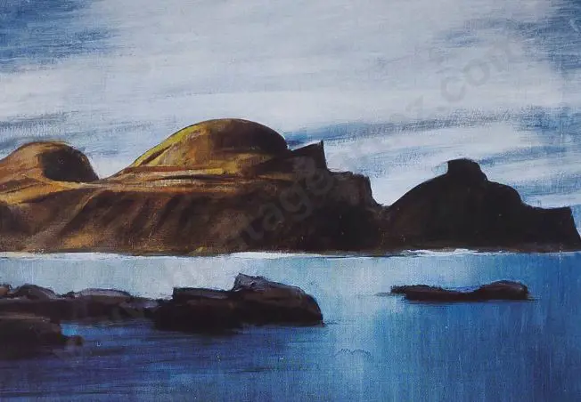 DAY, Melvin (1923-2016) - Landscape Kaikoura No 4 Image 1++