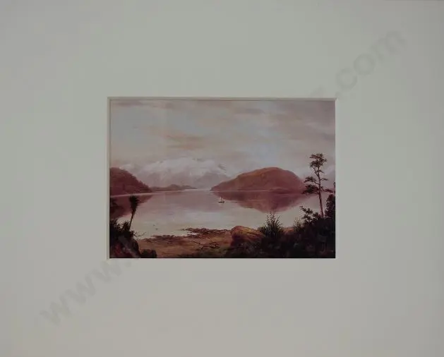 BAKER, William George (1864-1929) - Lake Wanaka Image 1++