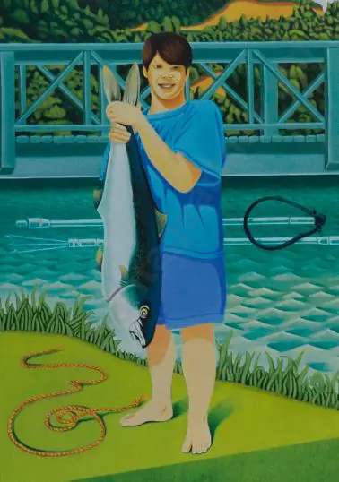 MUTCH, Tom (1951-) - Emile’s Kingfish Image 1++