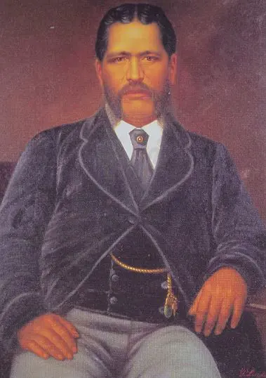 LINDAUER, Gottfried (1839-1926) - Maori Chief – Te Mahunga Image 1++