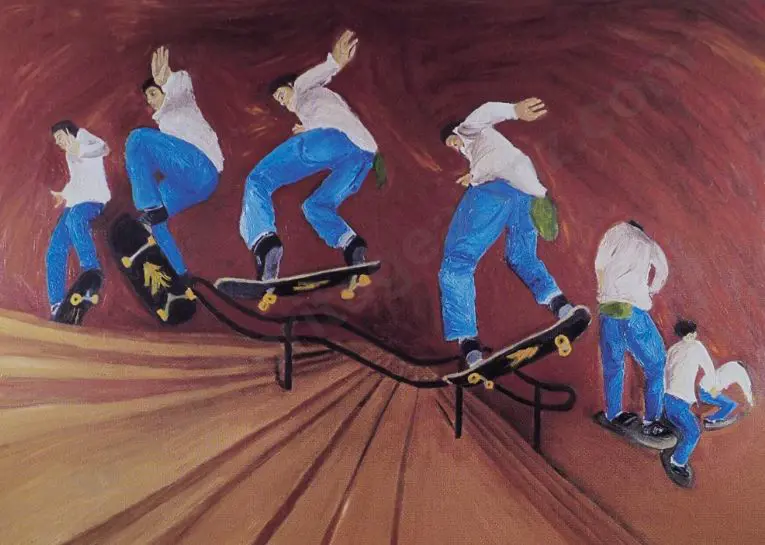 CARGILL, Julia  - Skater in Motion, 2002 Image 1++