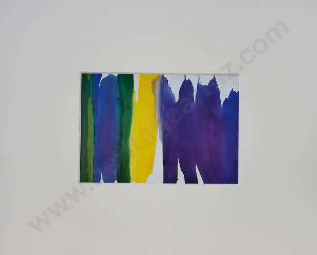 ALBRECHT, Gretchen (1943-) - Purple Sky, 1974 Image 1++