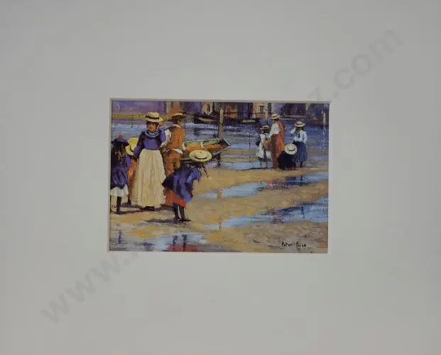 PRICE, Peter (1935-2003) - Schoolgirls on the Beach Image 1++