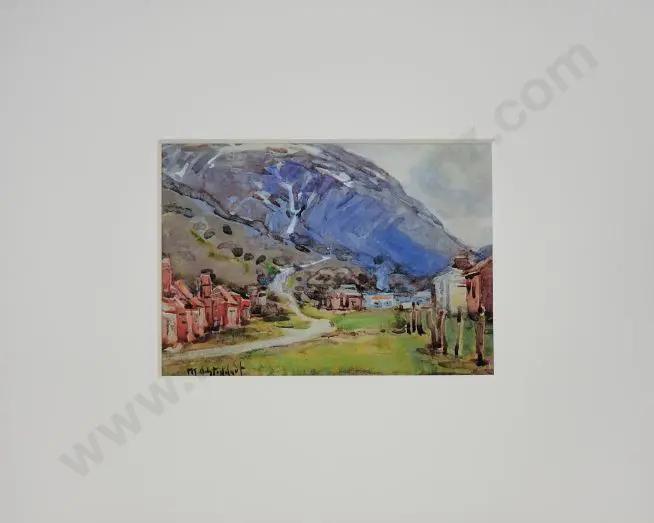 STODDART, Margaret Olrog (1865-1934) - Arthur’s Pass Image 1++