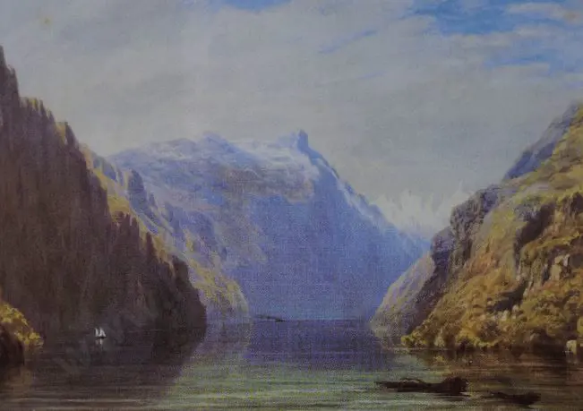 GULLY, John (1819-1888) - Milford Sound Image 1++