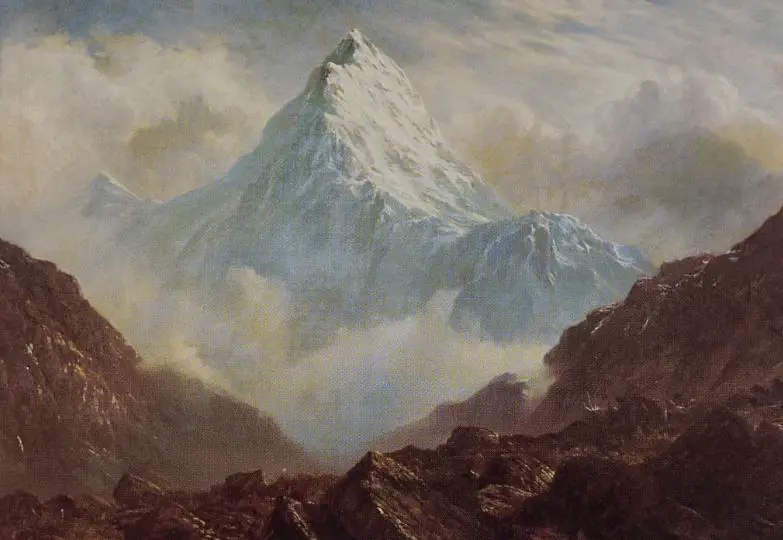 WILSON, Laurence William (1850-1912) - Mount Cook, 1886 Image 1++