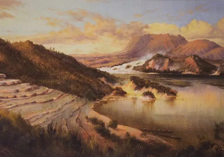 BLOMFIELD, Charles (1848-1926) - Pink Terraces Image 1++