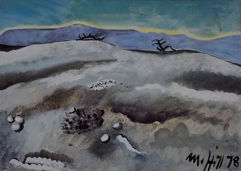 HOYTE, John Barr Clarke (1835-1913) - White Terraces, 1873 Image 1++