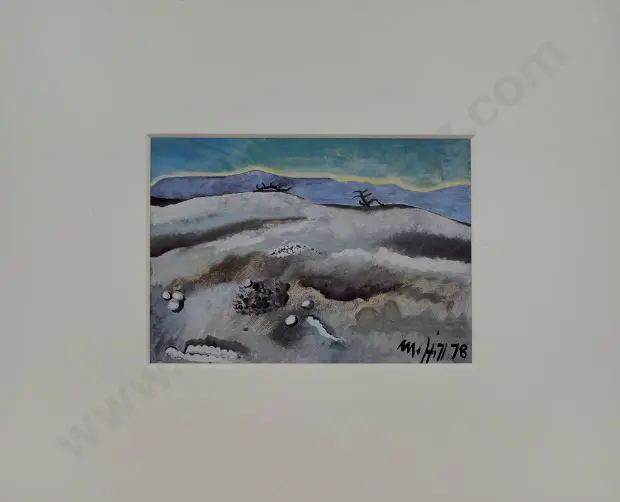 HOYTE, John Barr Clarke (1835-1913) - White Terraces, 1873 Image 1++