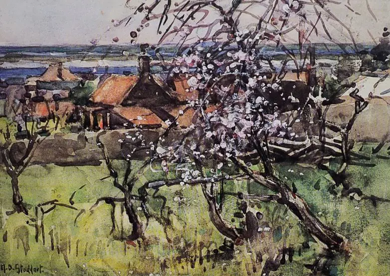 PAGE, Evelyn (1899-1988) - Foothills, Hawera c. 1930 Image 1++