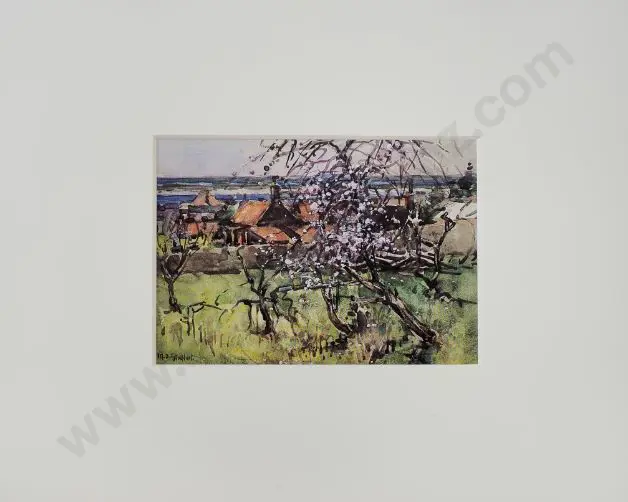 PAGE, Evelyn (1899-1988) - Foothills, Hawera c. 1930 Image 1++