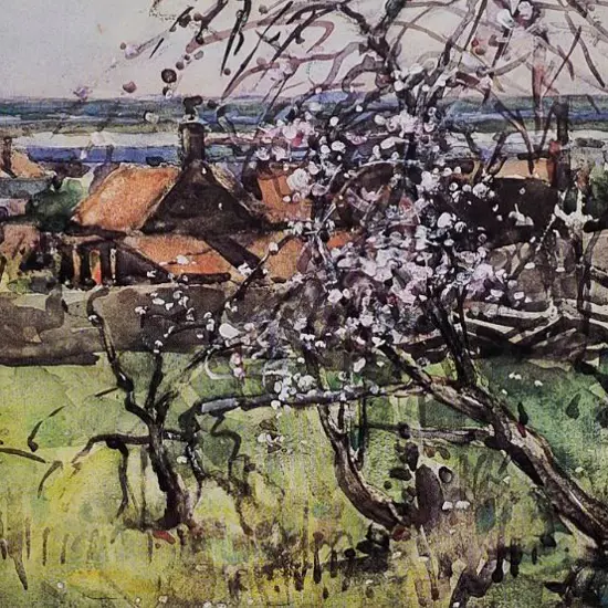 PAGE, Evelyn (1899-1988) - Foothills, Hawera c. 1930