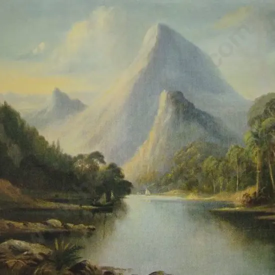 PEELE, James (1846-1905) - Milford Sound, 1889