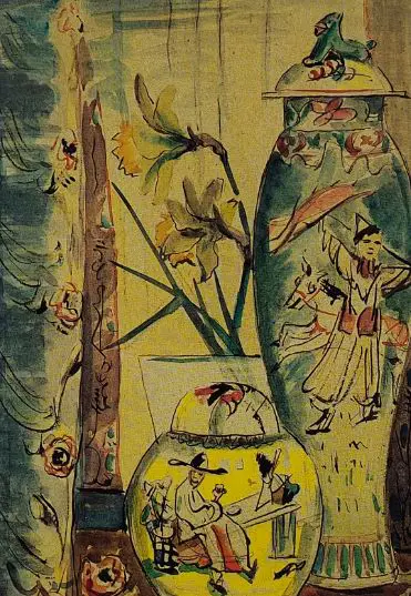 McCORMACK, Thomas Arthur (1883-1973) - Still Life with Vases & Daffodils, 1940 Image 1++
