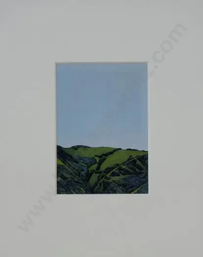 WHITE, Robin (1946-) - Paremata Landscape, 1969 Image 1++