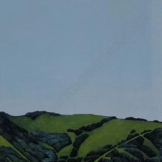 WHITE, Robin (1946-) - Paremata Landscape, 1969