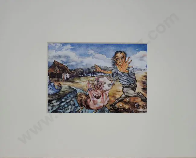 JUDD, Phil (1953-) - Intended Cover for Split Enz Album, Second Thoughts Image 1++