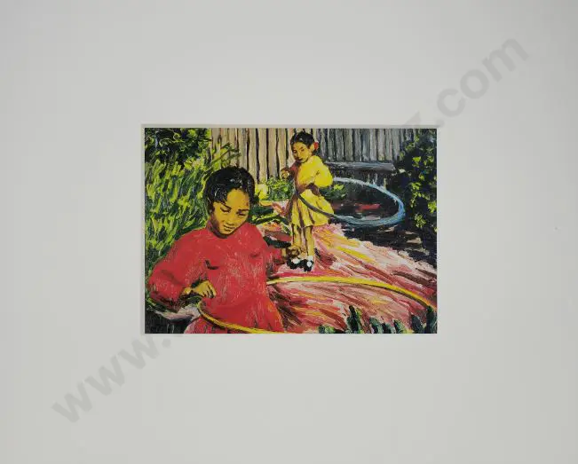 CAIRNCROSS, Sam (1913-1976) - Hoola Hoops, 1953 Image 1++