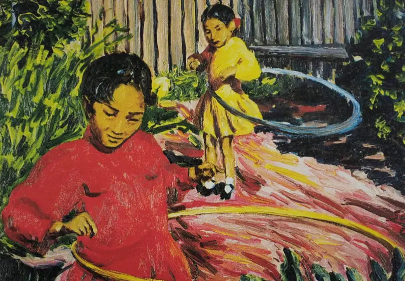 CAIRNCROSS, Sam (1913-1976) - Hoola Hoops, 1953 Image 1++