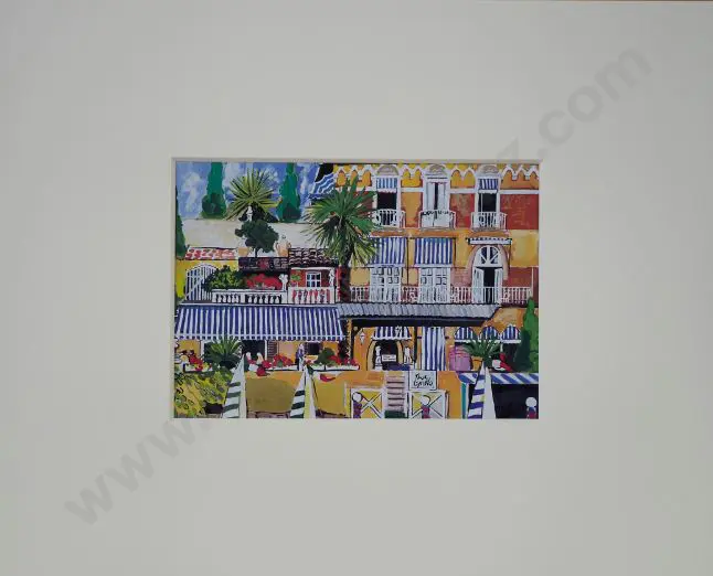 ROBERTS, Glenda (1939-2014) - The Grotto Hotel, Lake Maggiore, 2000 Image 1++