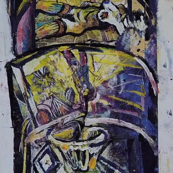 CLAIRMONT, Philip (1949-1984) - Kitchen & Woman, 1975