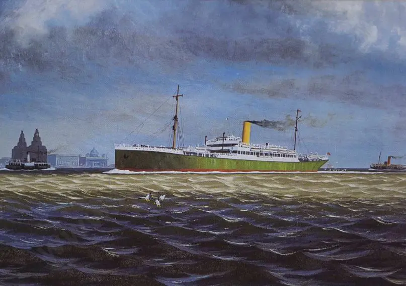 CROMBY, John (20th Cent.) - SS Euripides – Aberdeen White Star Line Image 1++