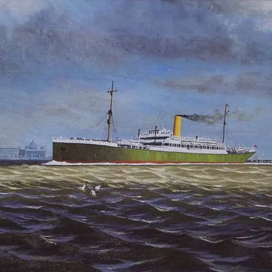 CROMBY, John (20th Cent.) - SS Euripides – Aberdeen White Star Line