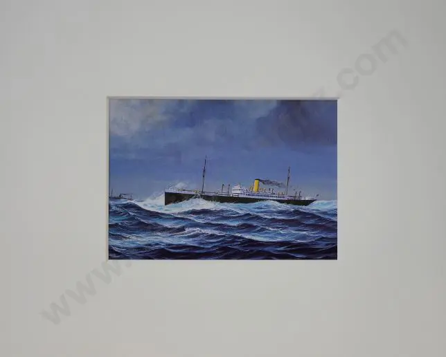 CROMBY, John (20th Cent.) - SS Jervis Bay – Aberdeen Commonwealth Line. Sunk 1940 Image 1++