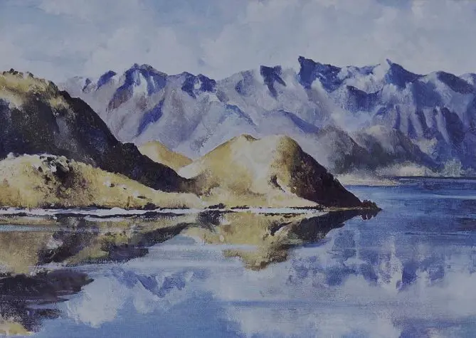 McINTYRE, Peter (1910-1995) - Lake Wanaka Image 1++