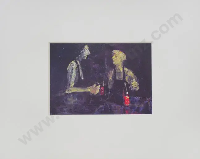 TAPPER, Garth (1927-1999) - The Black New Zealand Singlet Image 1++