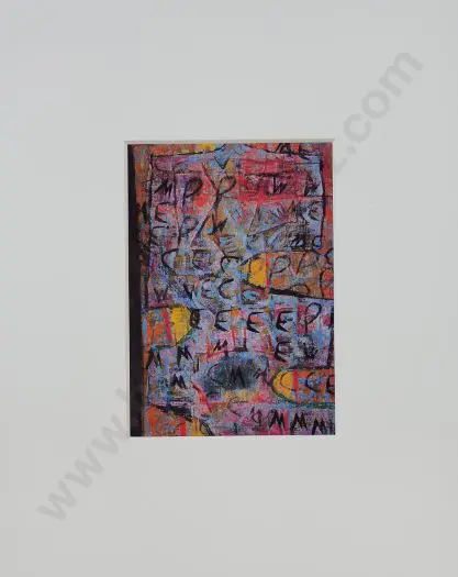 TRUSTTUM, Philip (1940-) - Squares & Letters Image 1++