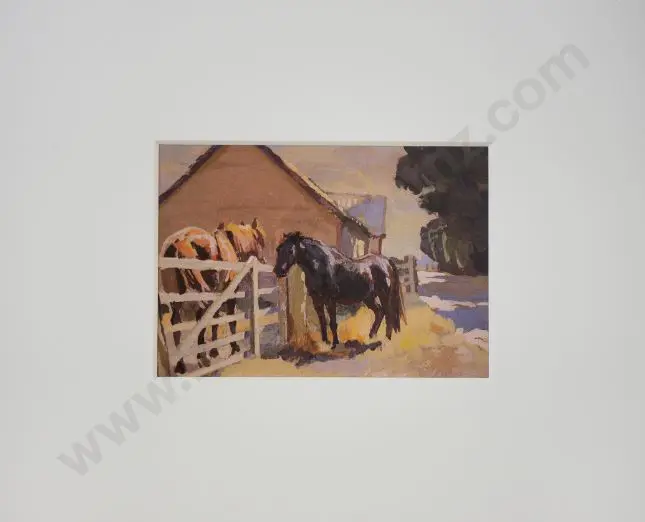 THOMPSON, Sydney Lough (1877-1973) - Horses Image 1++