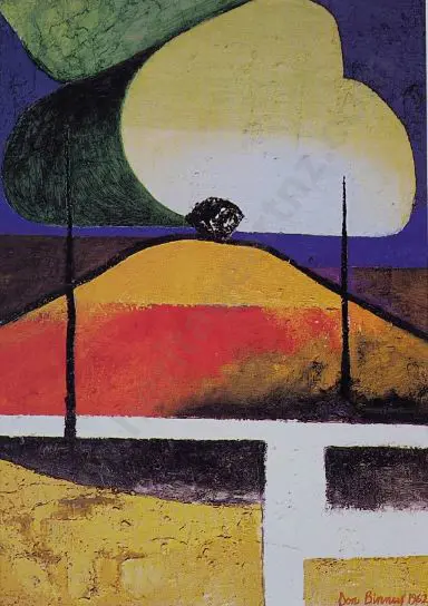 BINNEY, Don (1940-2012) - Portal to a City, 1962 Image 1++