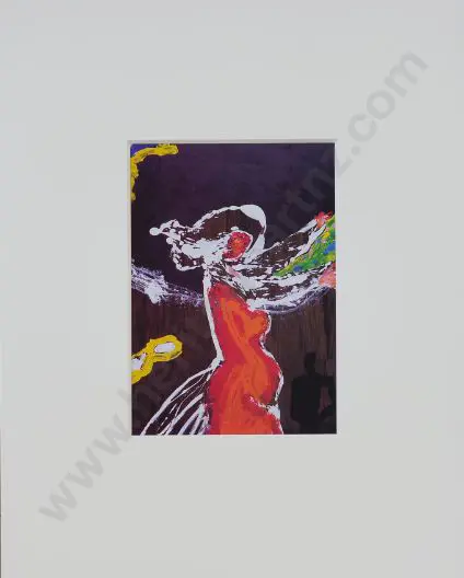 HANLY, Pat (1932-2004) - Bride and Groom Black, 1990 Image 1++