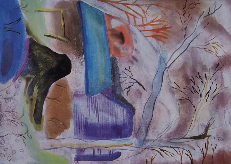 HODGKINS, Frances (1869-1947) - Farm Piece Image 1++