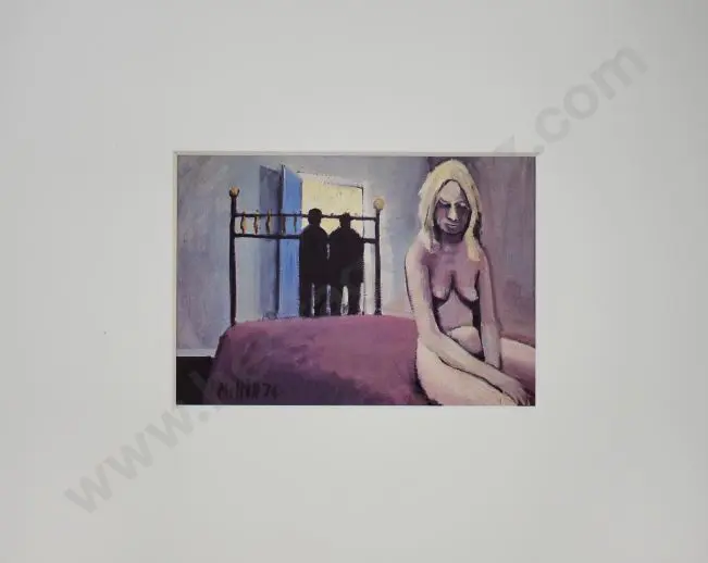 MOFFITT, Trevor (1936-2006) - Shall We Go In, 1974 Image 1++