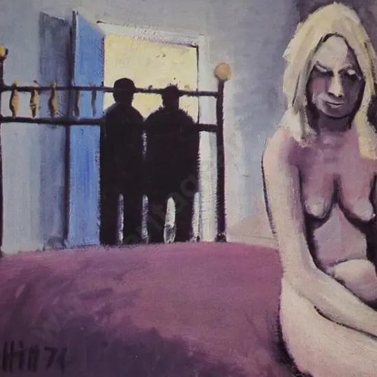 MOFFITT, Trevor (1936-2006) - Shall We Go In, 1974