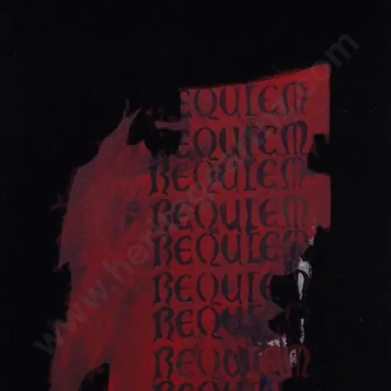 HOTERE, Ralph (1931-2013) - Requiem for Tony, 1974