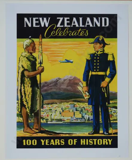 PROMOTING Prosperity - Ad from Book - New Zealand Celebrates 100 Years of History (1940 advert) Image 1++