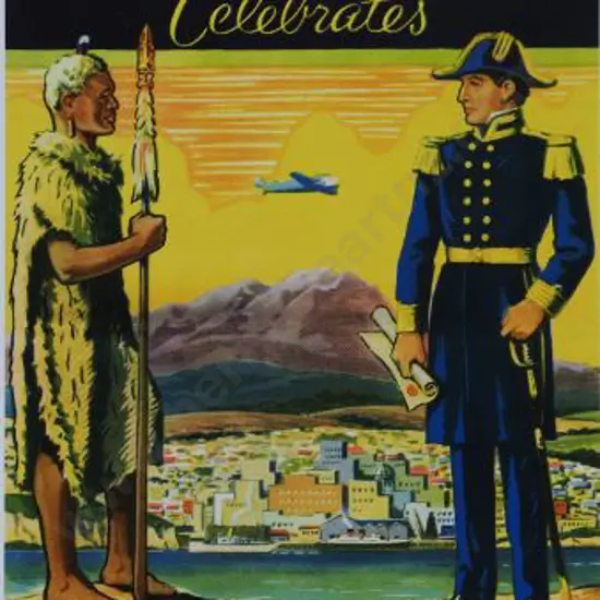 PROMOTING Prosperity - Ad from Book - New Zealand Celebrates 100 Years of History (1940 advert)