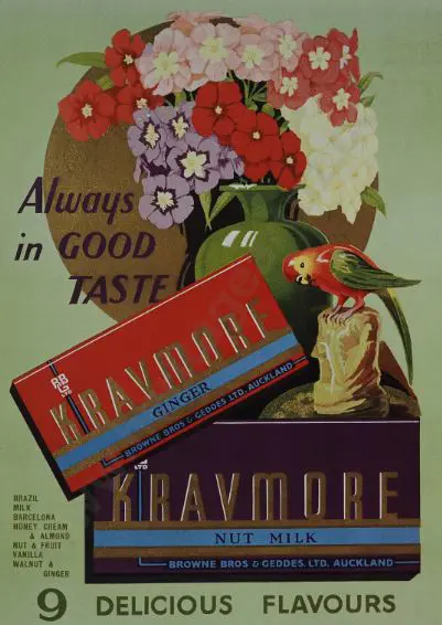 PROMOTING Prosperity - Ad from Book - Kravemore Chocolate - Ginger & Nutmill Image 1++