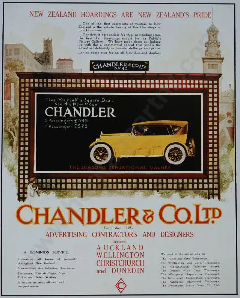PROMOTING Prosperity - Ad from Book - Chandler & Co - Billboard Advertising Company c. 1930 Image 1++