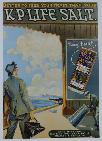 PROMOTING Prosperity - Ad from Book - KP Life Salt - Means Health Image 1++