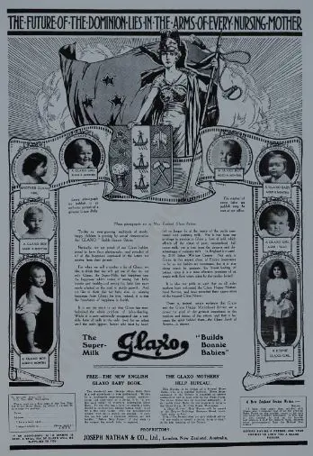 PROMOTING Prosperity - Ad from Book - Glaxo Builds Bonnie Babies Image 1++