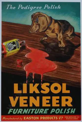 PROMOTING Prosperity - Ad from Book - Liksol Veneer Furniture Polish Image 1++