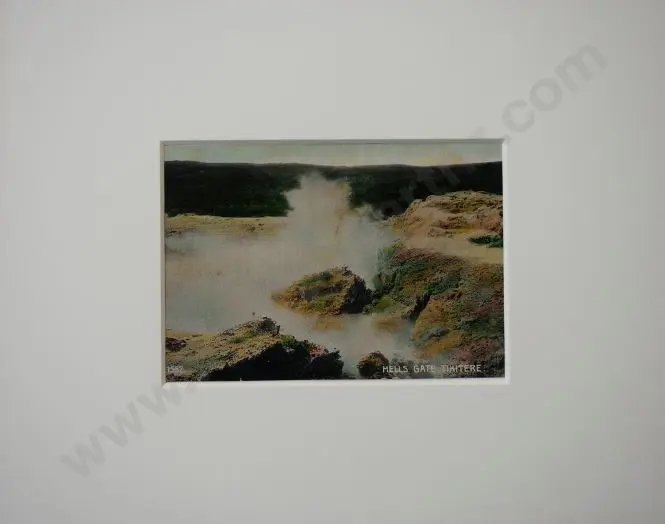 UNKNOWN - Hell's Gate, Tikitere, c. 1900 Image 1++