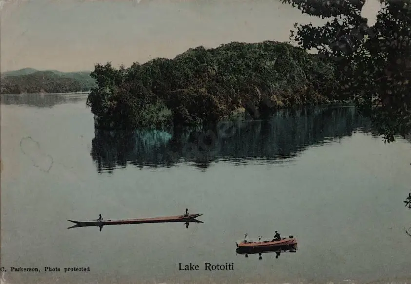 PARKERSON, C.P. ((1911-1912) - Lake Rotoiti, c.1900 Image 1++